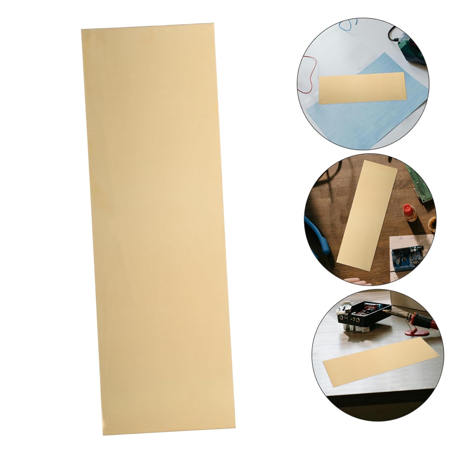 Brass Sheet Brass Plate for DIY Projects Thickness and for Electrical Repairs and Architectural Uses
