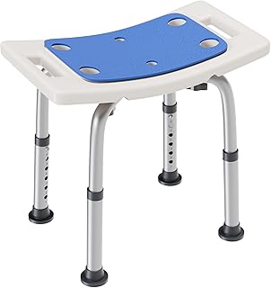 Shower Chair for Elderly Shower Seat for Inside Tub Tool-Free Shower Stool 6 Adjustable Heights Bathtub Chairs for Disabled and Seniors