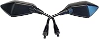 Vista 2 de Espejos retrovisores negros compatibles con Yamaha MT-09 2018