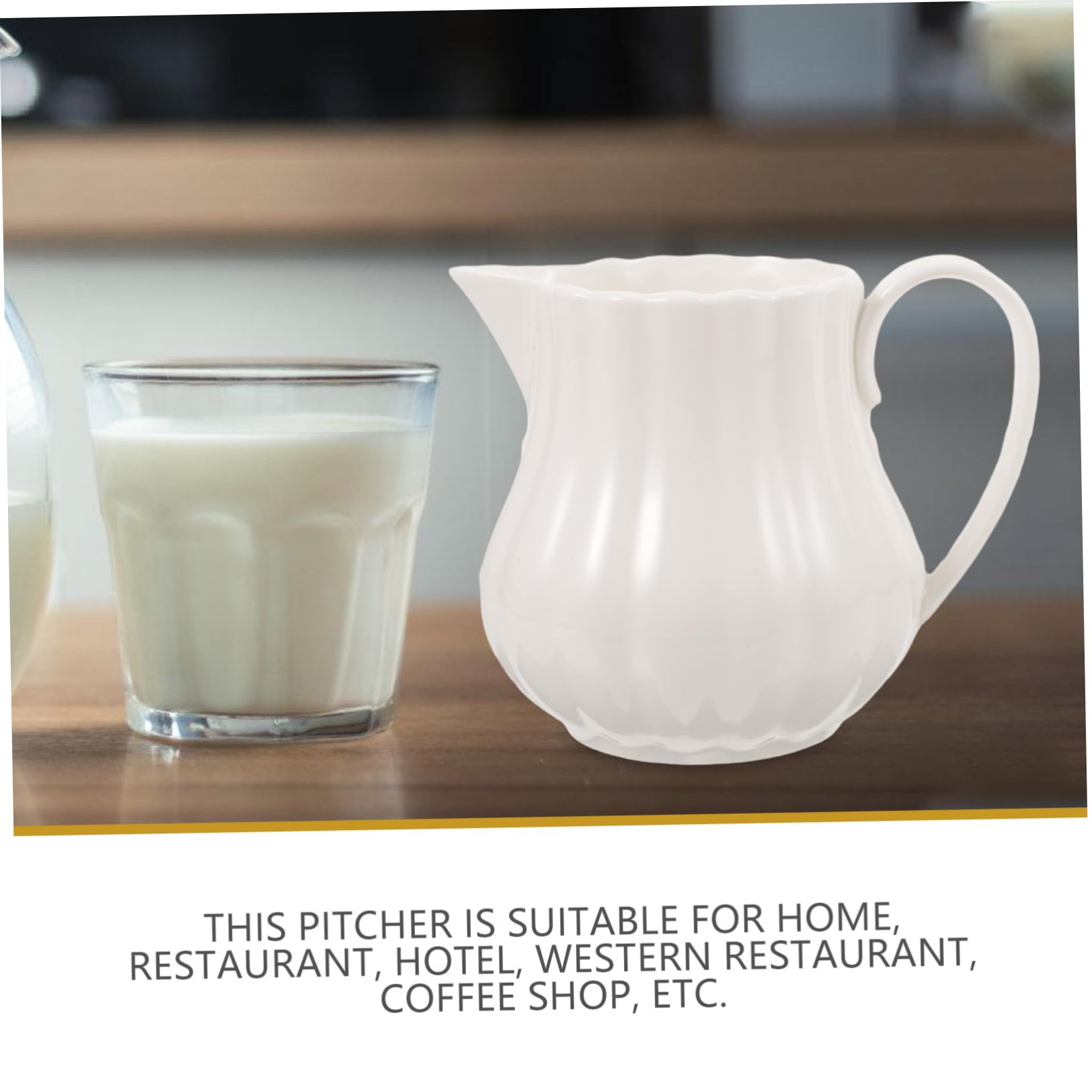 Pot à Lait En Céramique Avec Poignée - 9,8x6x3,4cm, Multifonction Pour Lait, Sauce, Condiments, Maison Ou Restaurant