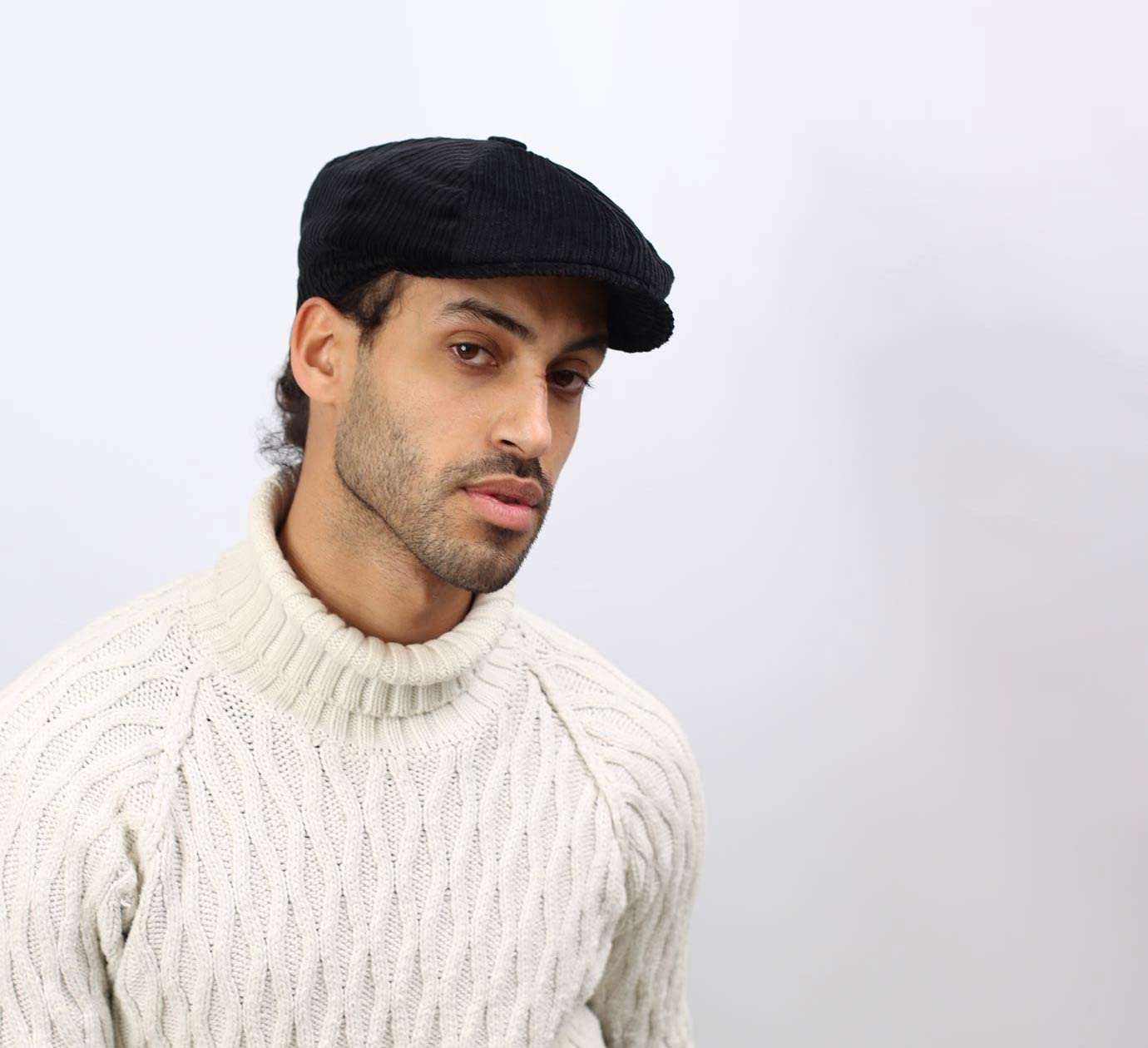 Cappellino Piatto, Berretto Gatsby Classic Newsboy Velvet