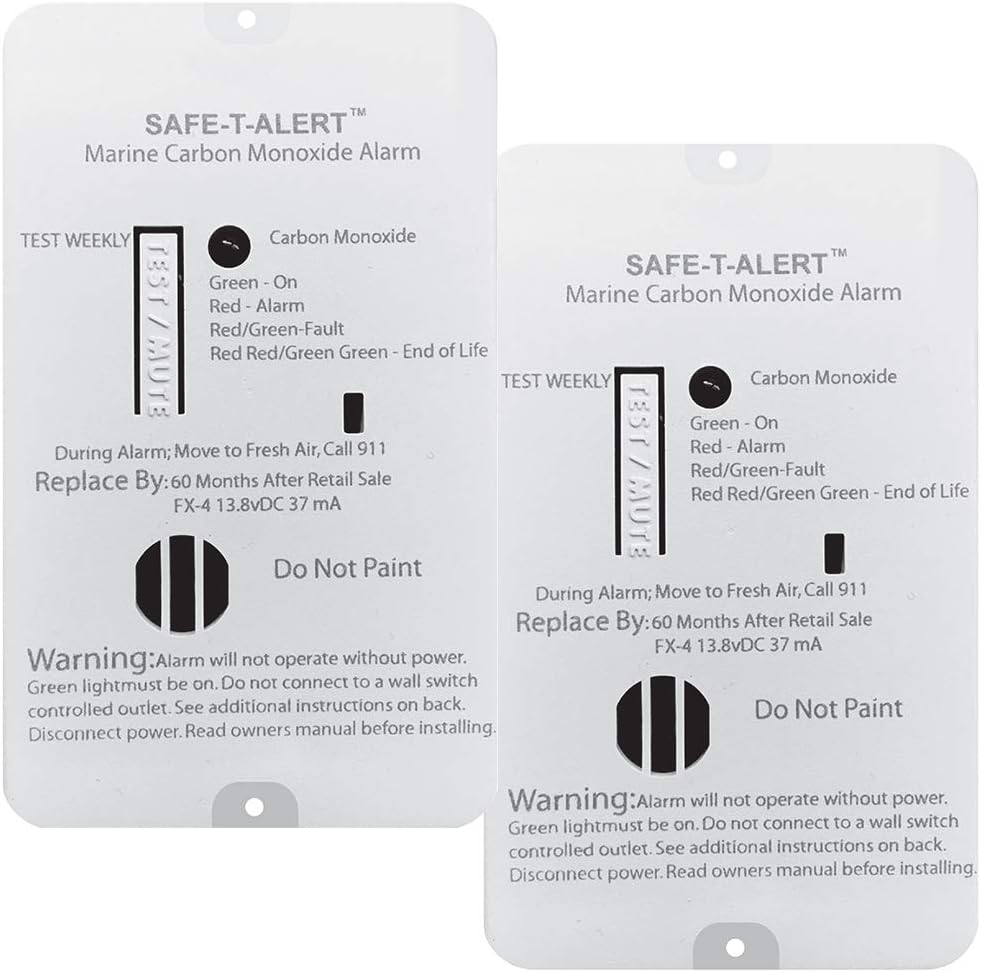 FX-4MARINE2-PACK - Aftermarket Replacement Compatible with Safe-T-Alert