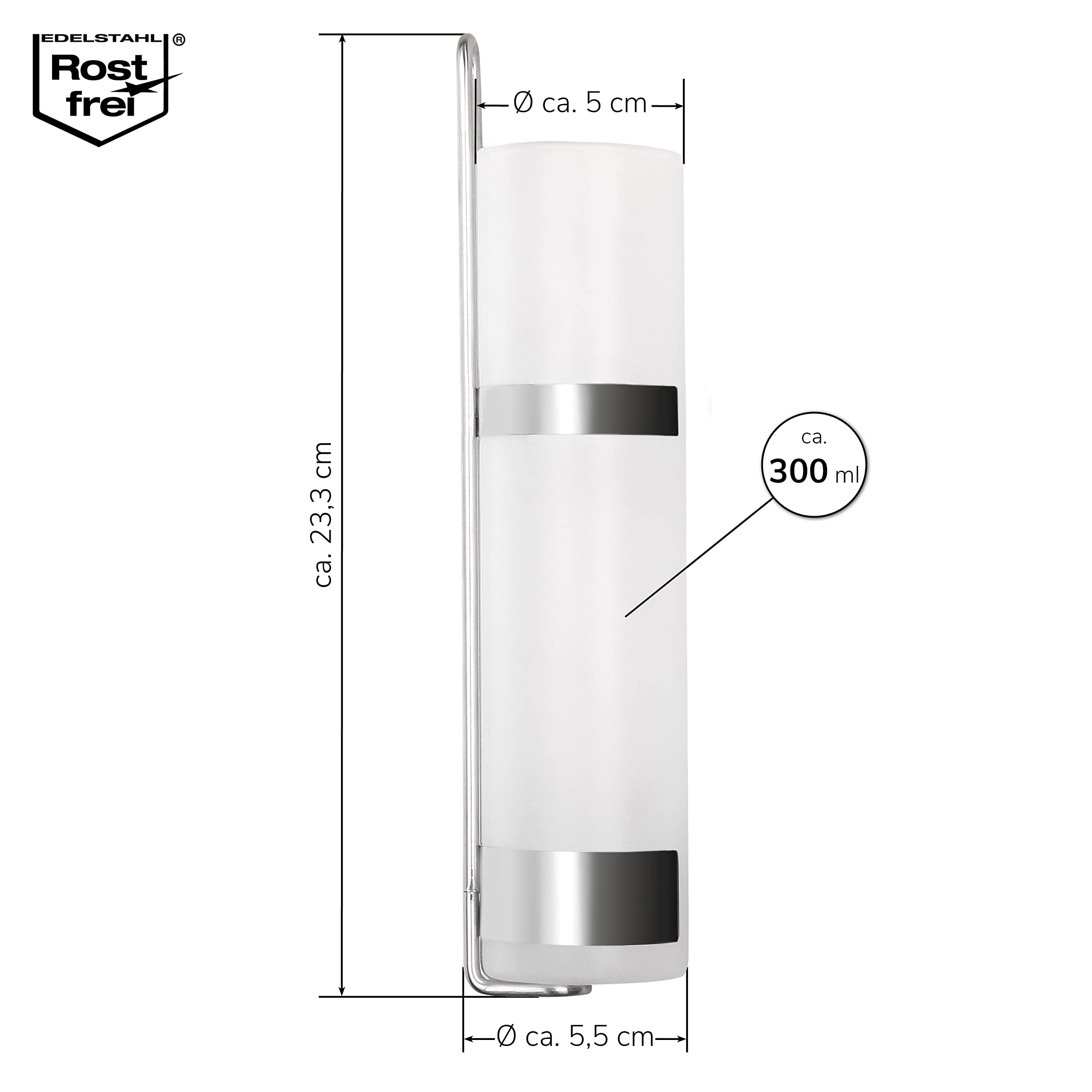 Conjunto de humidificadores bremermann® para radiador con anillo de goma, cristal