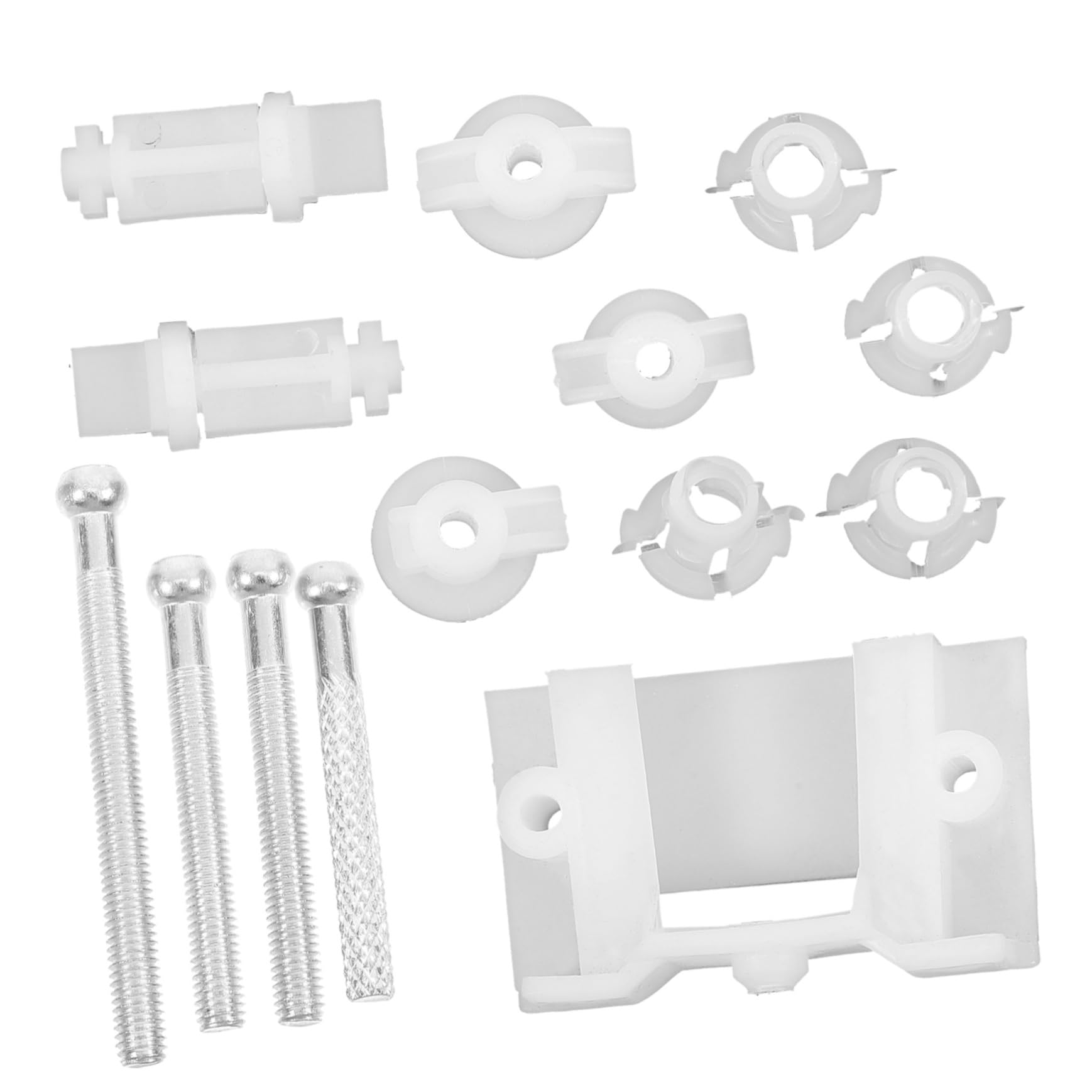 Unomor Headlight Top Adjuster Screw Repair Kit Plastic Iron Easy to Use Essential Car Part