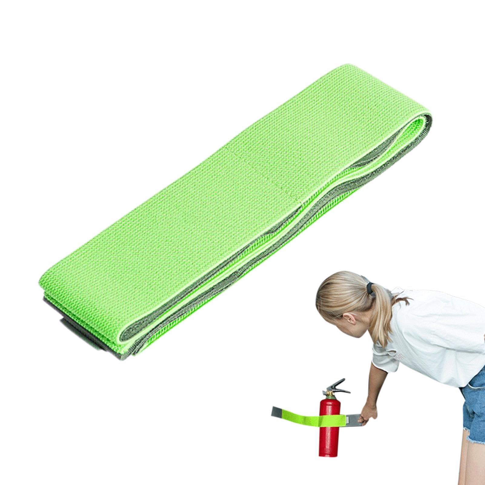 Cinturón De Fijación Para Extintor,Correa Para Extintor,Cinturón de soporte de extintor de coche ajustable, 40 cm/60 cm - Correas de amarre de coche, banda de sujeción de extintor,