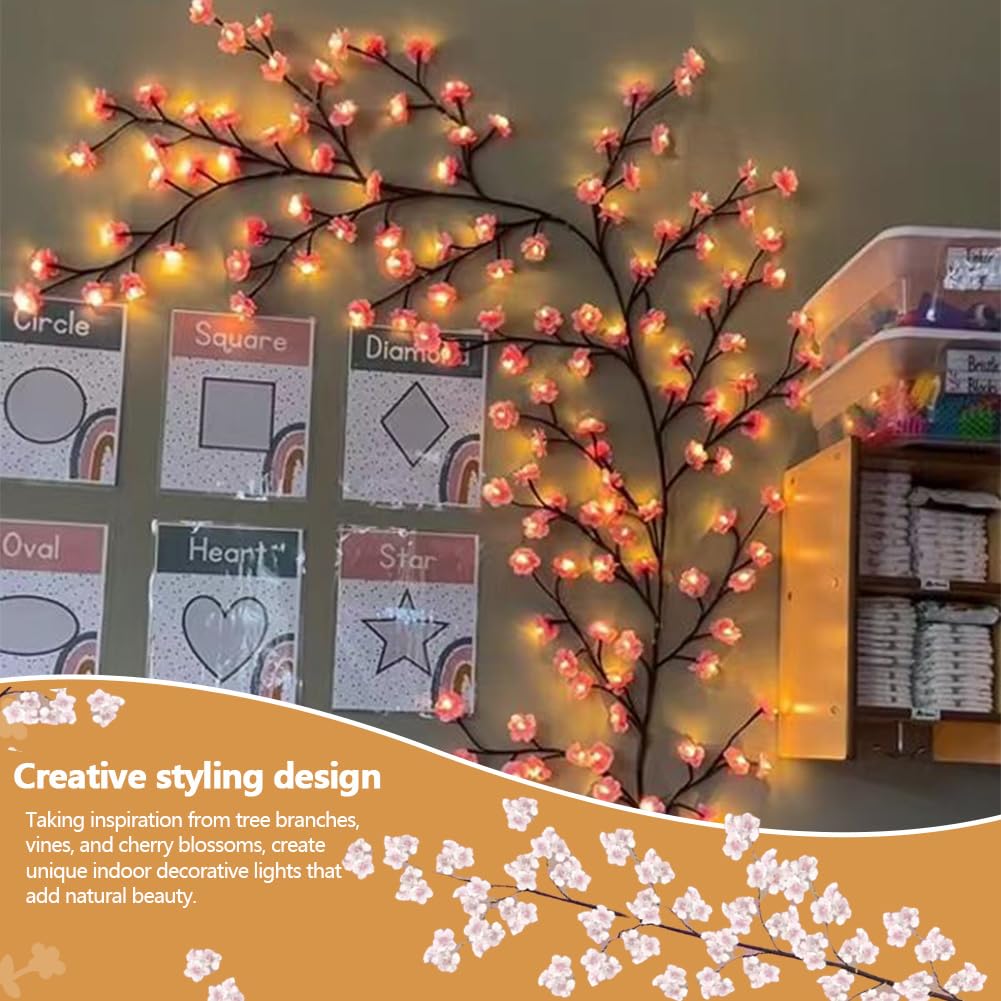 LED Sakura Vine Branch Lampe mit Fernbedienung Licht für Hochzeit und Party Dekoration Licht