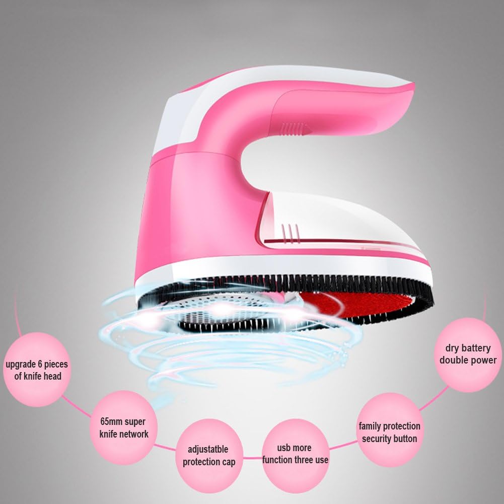 Portable Fabric Shaver, Electric Rechargeable Pilling Fuzz Remover Sweater Clothes Lint Shaver