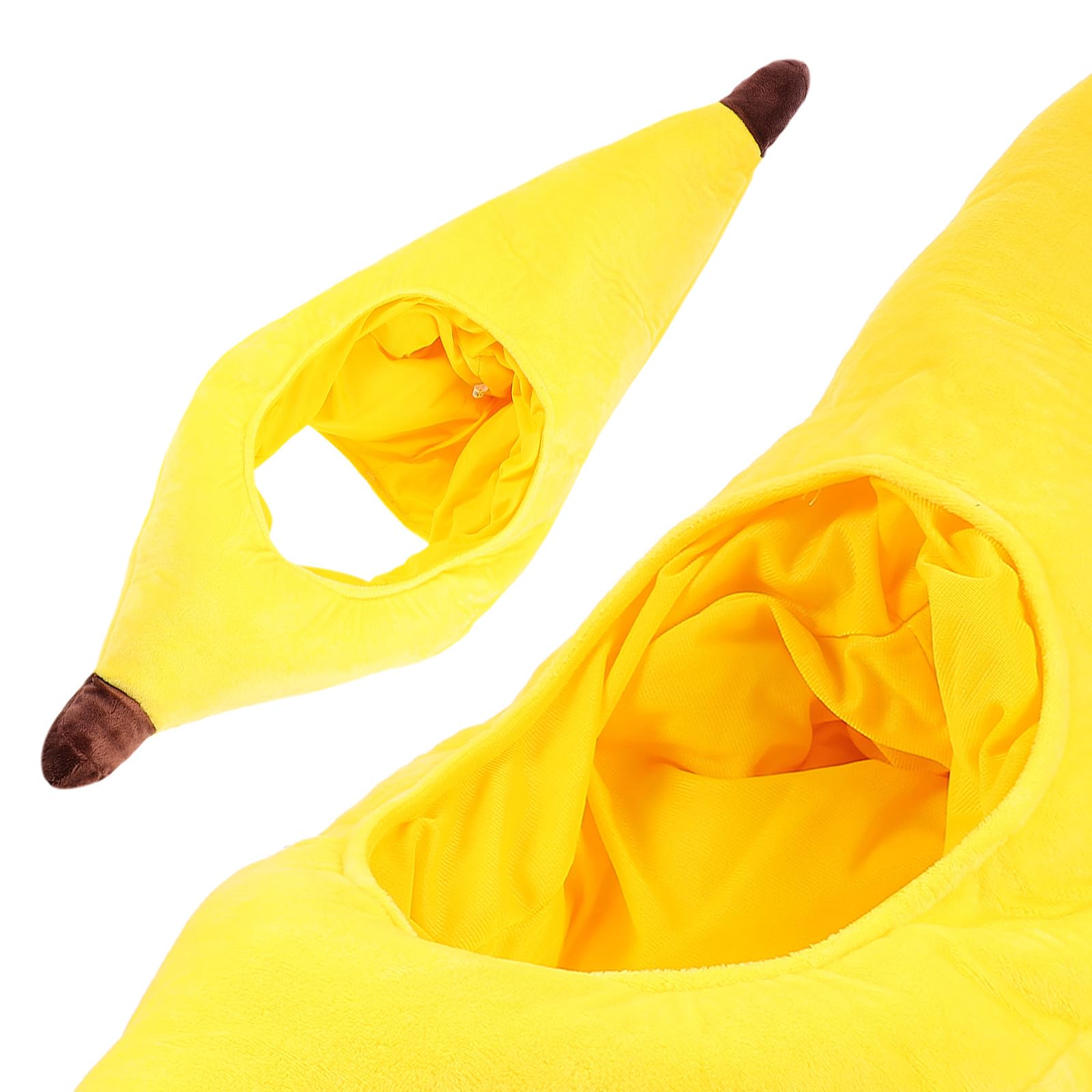 Sombrero de Fiesta Novedoso Forma de Plátano Amarillo, Accesorio Decorativo Ligero y Divertido para Cosplay y Fotos, Gorro de Disfraz para Eventos y Celebraciones