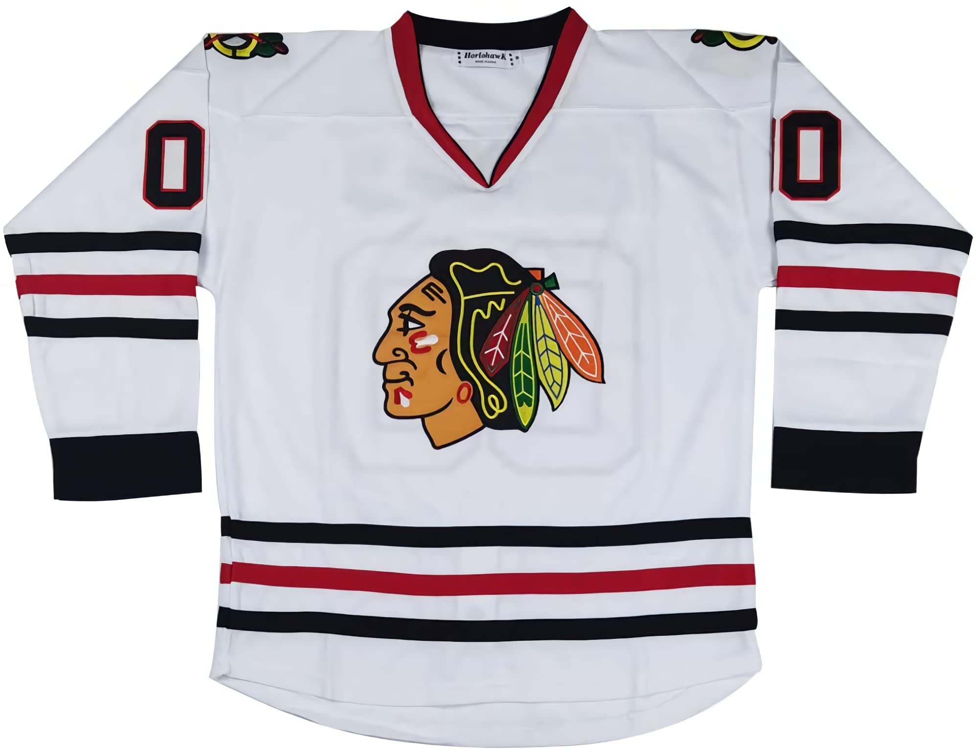 #00 Clark Griswold X-Mas Christmas Vacation Movie Men's Hockey Jersey White Stitched Size S