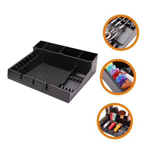 Miniatura 7 de Independiente para corte de pelo bandeja de pelo Razor Salon Shop Portable Keeper Trimmer Professional Station Tools Barber Storage Clippers Notches