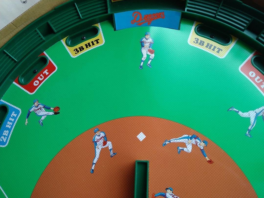 中日ドラゴンズ 野球盤 ツクダ ナゴヤ球場 ドラゴンズスタジアム レア