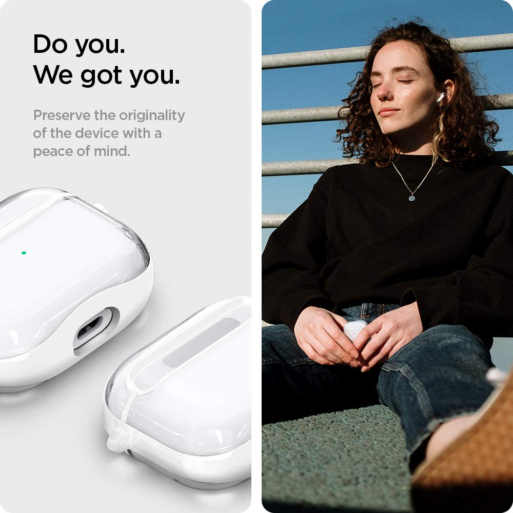 Amazon.co.jp: Spigen Airpods 第3世代 ケース AirPods 3 ケース 透明