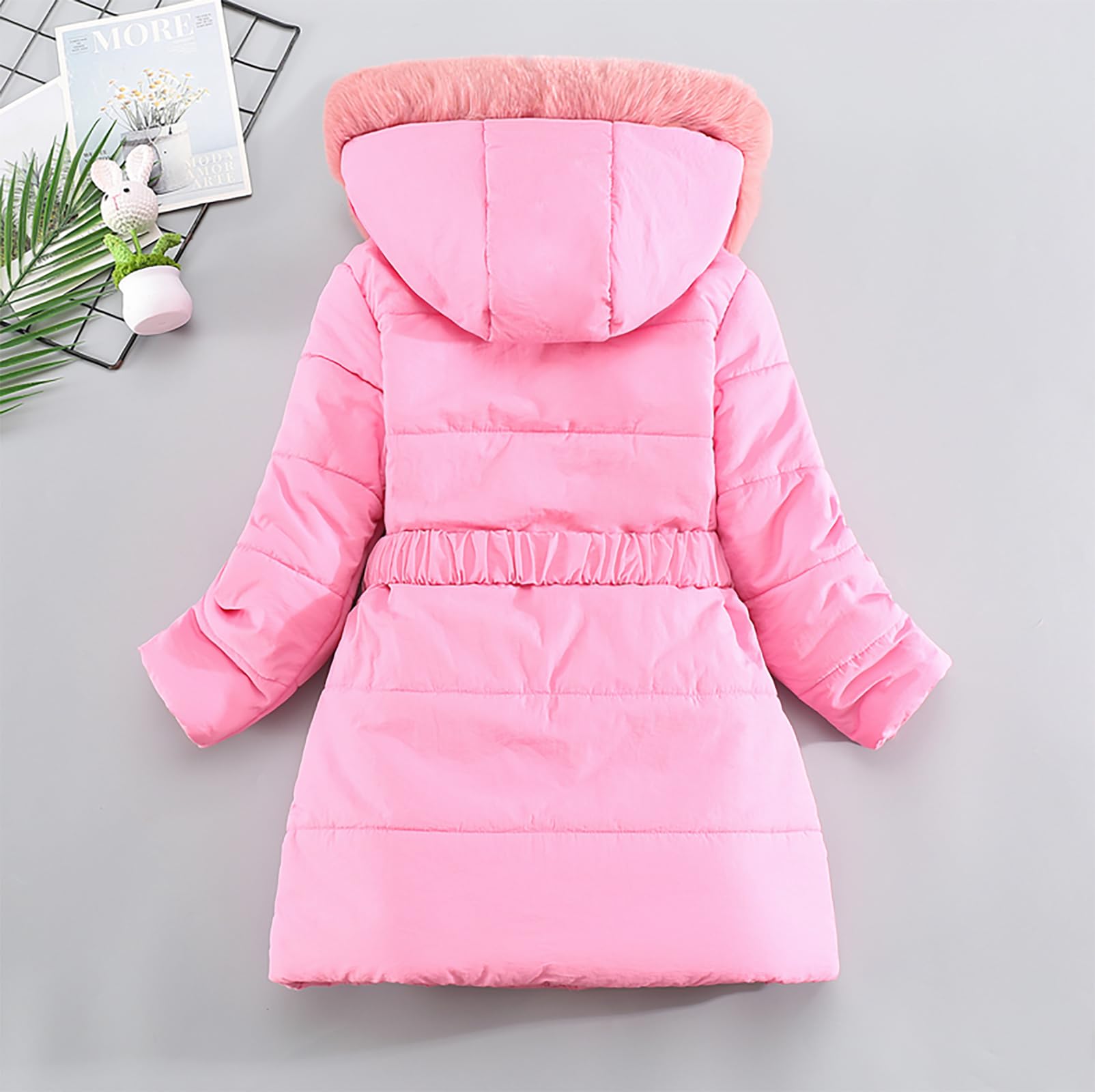 Cappotto da ragazza, piumino per bambini, giacca invernale con cappuccio, giacca a vento