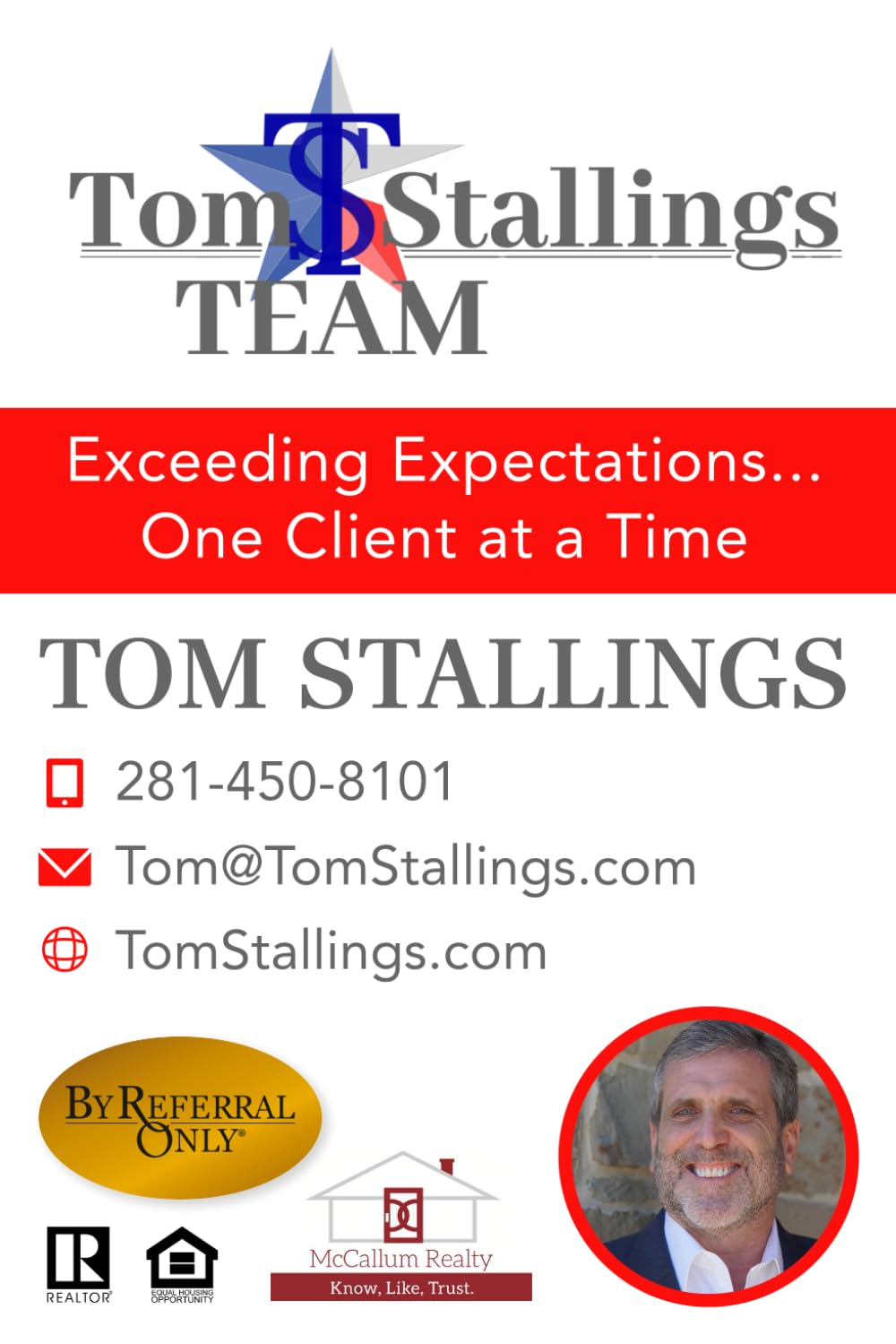 Tom Stallings: Exceeding Expectations...One Client at a Time