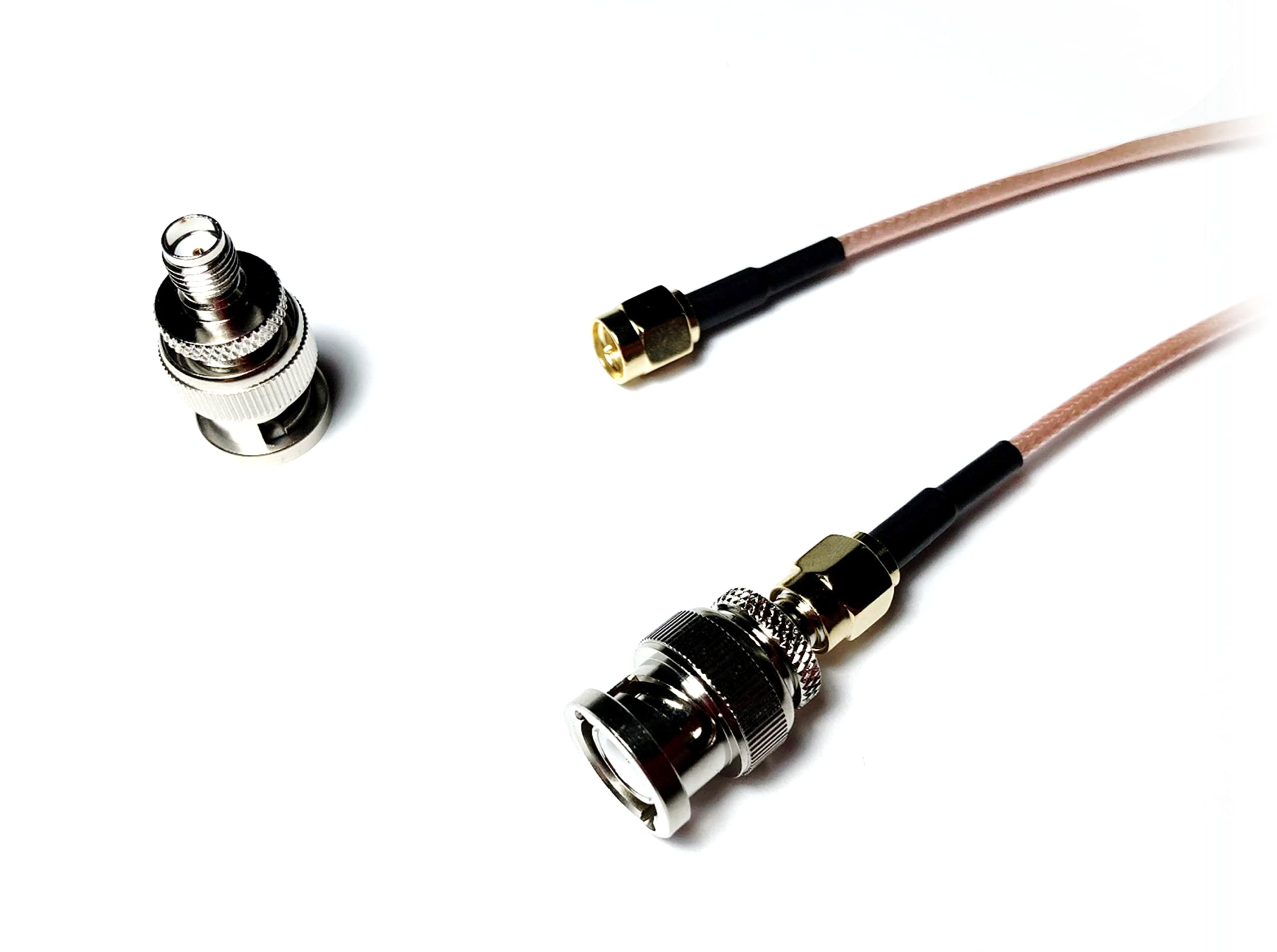 Amazon.co.jp: NUBTECH フッククリップ SMA 同軸ケーブル BNCアダプタ