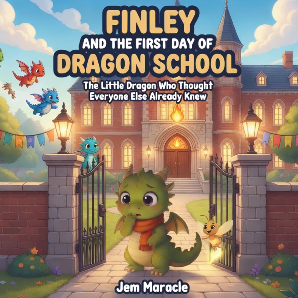 Finley and the First Day of Dragon School: The Little Dragon Who Thought Everyone Else Already Knew (The Brave Little Dragon Series)