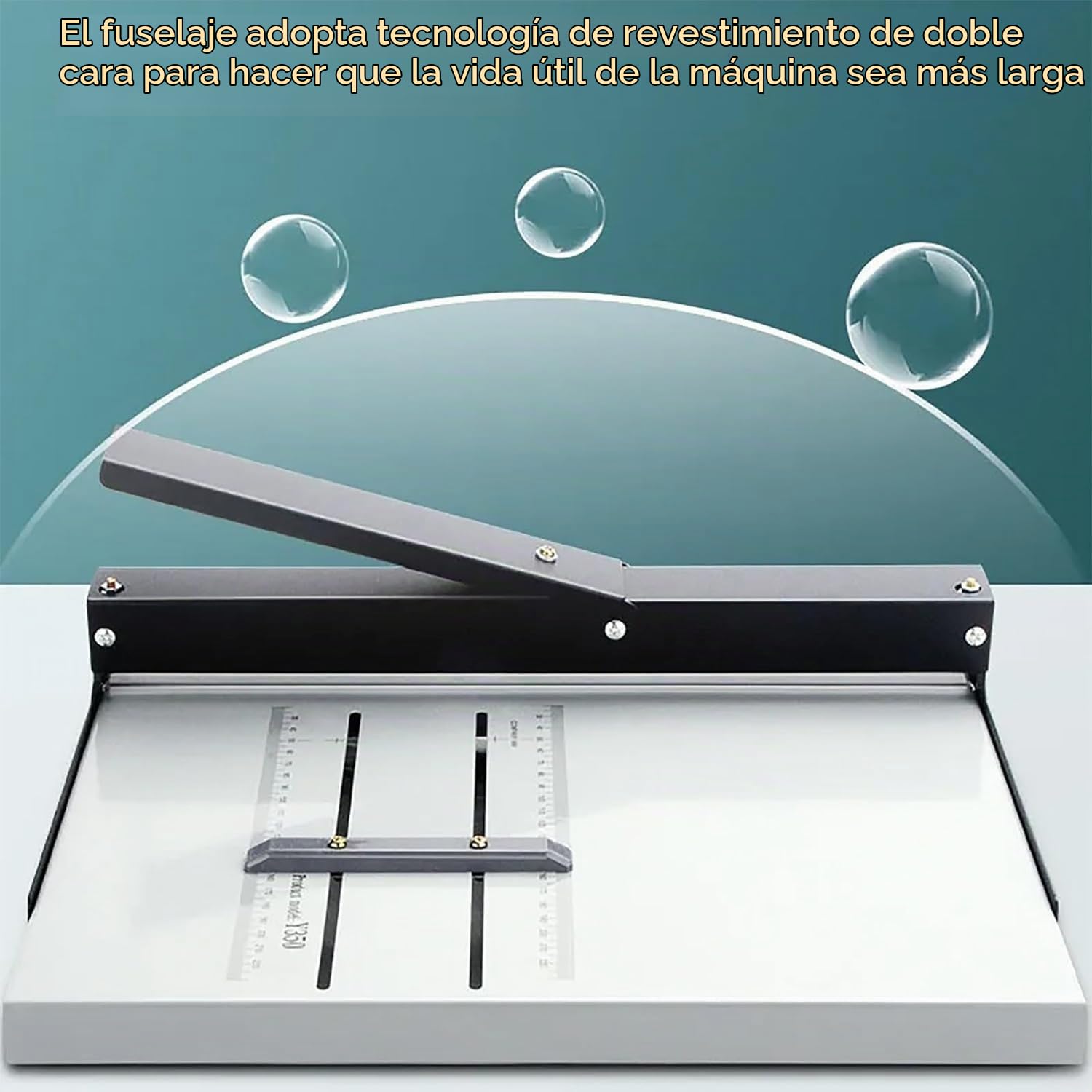 Máquina De Hendido Y Trazado, Máquina De Hendido, Hendidora Manual, 350 Mm/13,8", con Bloque De Fijación, Escala Clara, Alta Precisión
