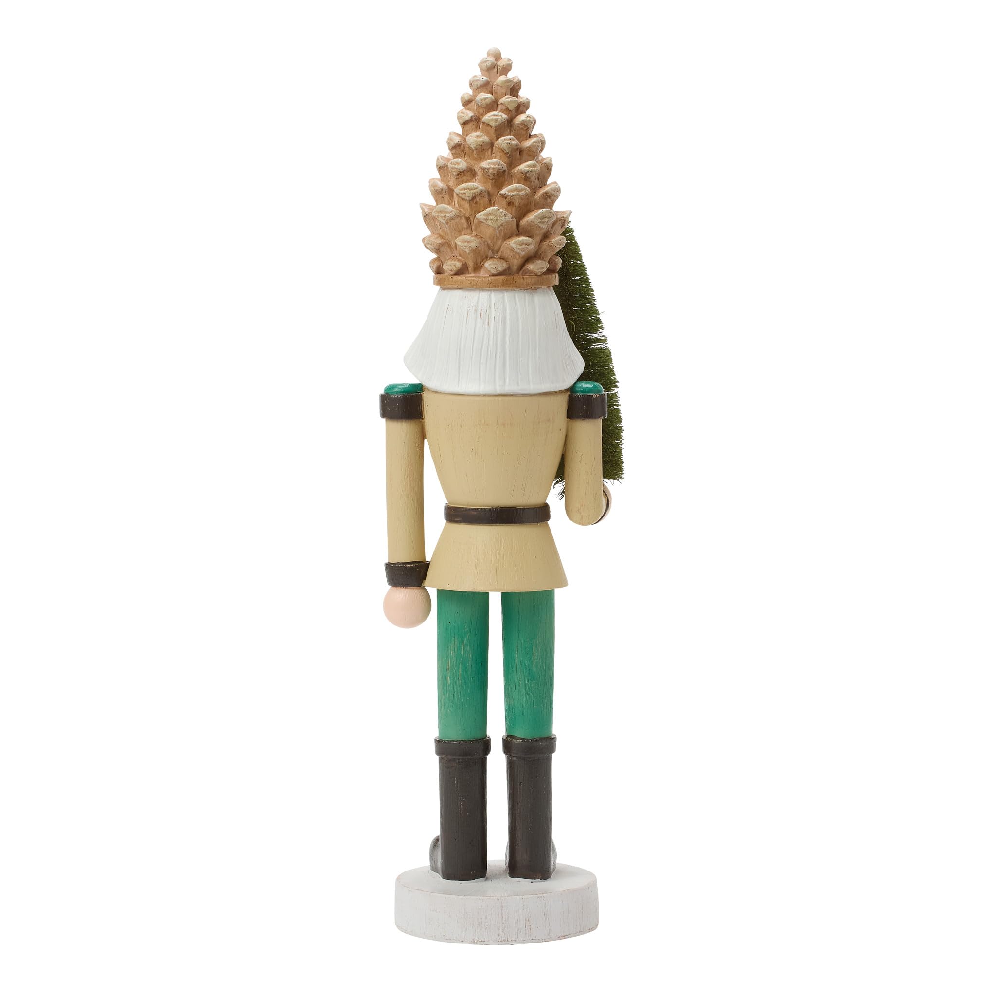Department 56 Christmas Forest Favorites Figurine Soldat en Grain de Bois avec Arbre 37 cm