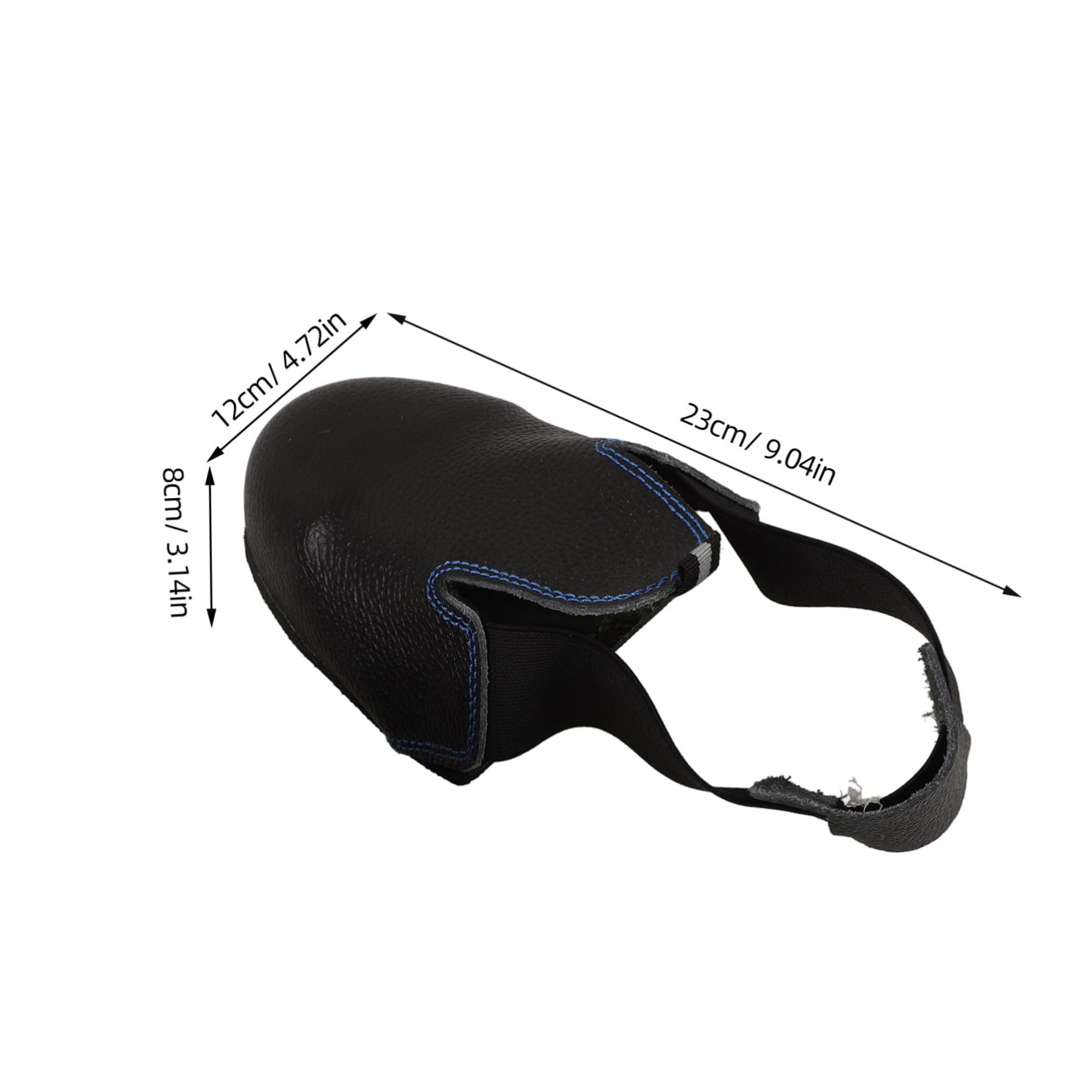 NAMOARLY 1 Pair Labor Insurance Shoe Cover Safety Shoe Covers Shoe Covers for Outdoor Reusable Shoes Cover Shoe Covers Reusable Safety Shoes Toe Caps Shoe Covers for Worker Black Steel