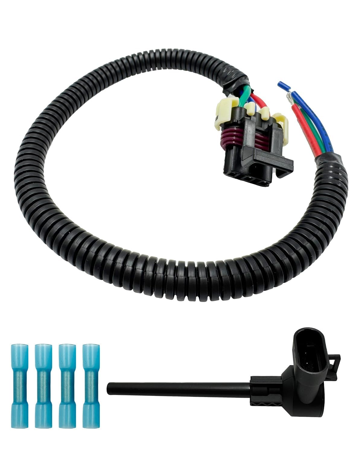 904-7631 Sensor de nivel de refrigerante con conector Pigtail, repuesto para N9267001 RP31640002 S23845, compatible con camiones Kenworth Peterbilt