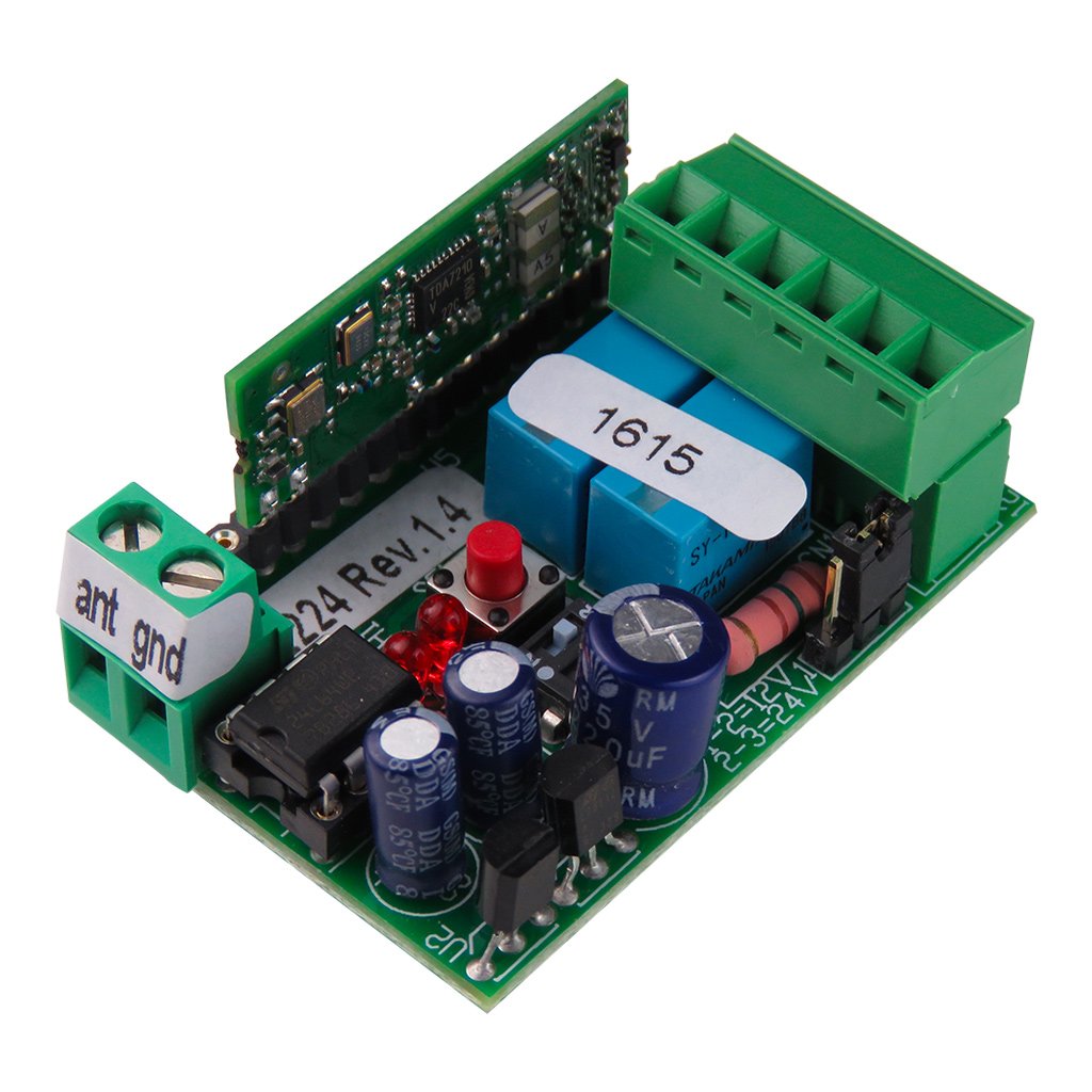 Seav Res 2224 SC Plus ricevente radio bicanale senza scatola 433 MHz
