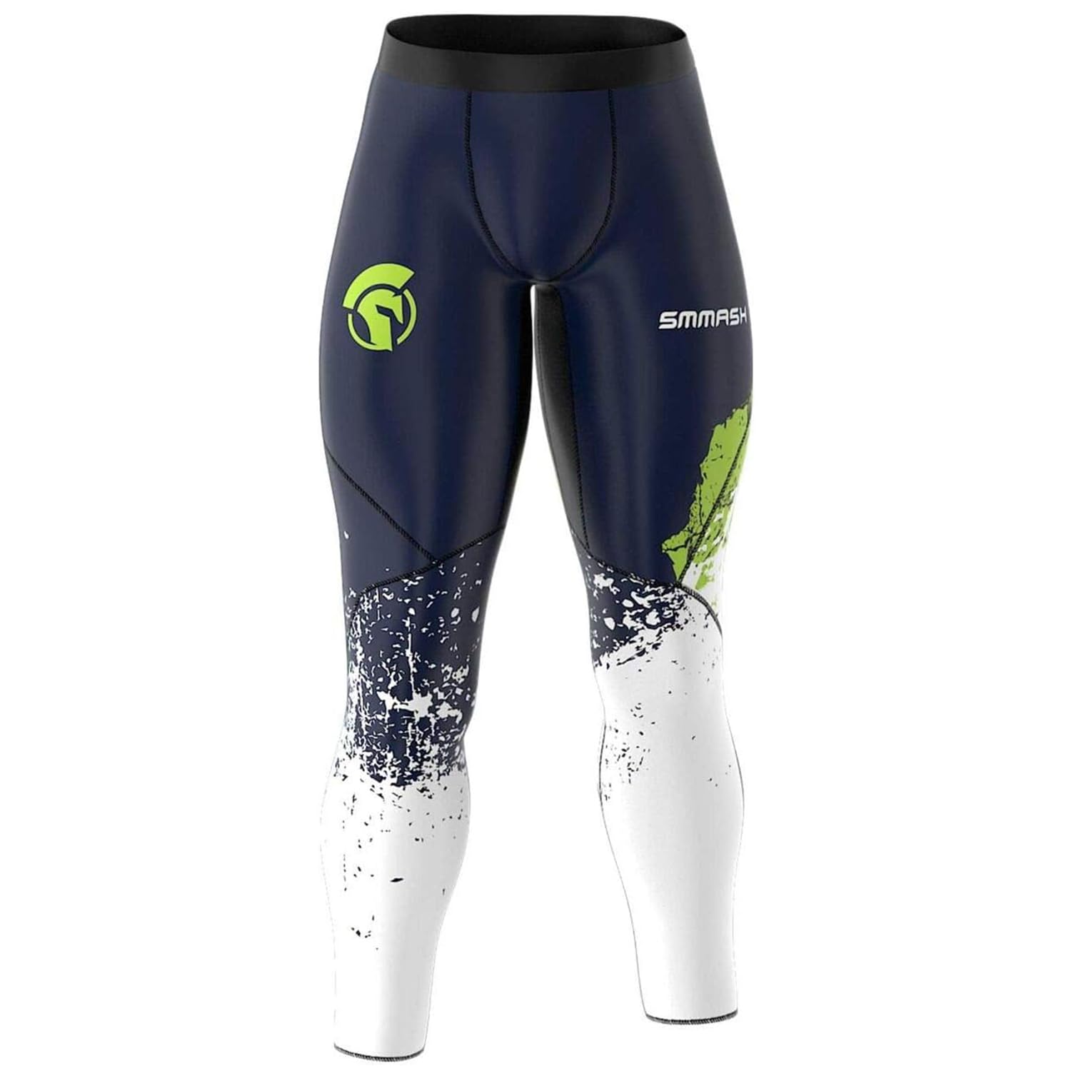 SMMASH Pantalon De Compression Hommes Leggings Legging Long Respirant Technologie Second Skin Jogging Sport Running Matériau Antibactérien