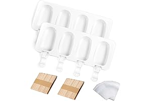 Silicone Cakesicle Mold With Wooden Sticks and Parcel Bags