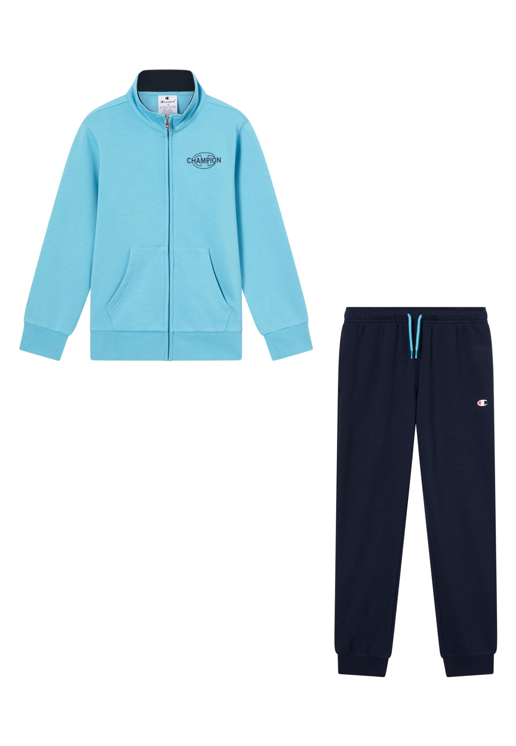 Champion Legacy Survêtement en polaire pour garçon Taille S Bleu clair, bleu clair, S