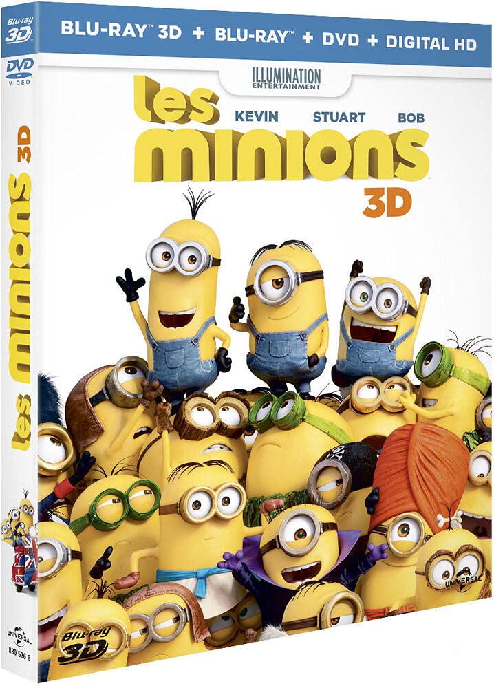 SANDRA BULLOCKX - Les Minions (3 Blu-ray)