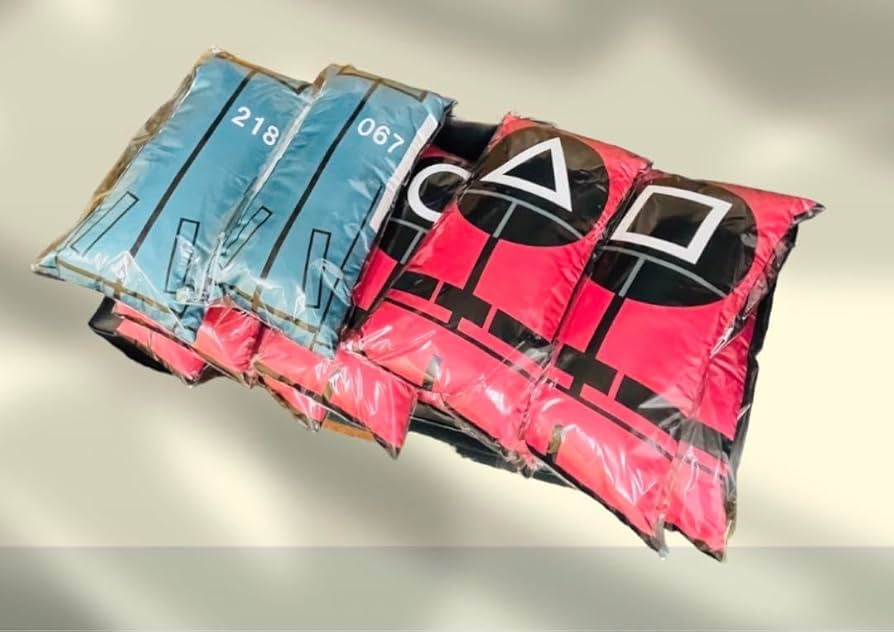 Amazon.co.jp: イカゲーム風 枕 10個セット クレーンゲーム 景品