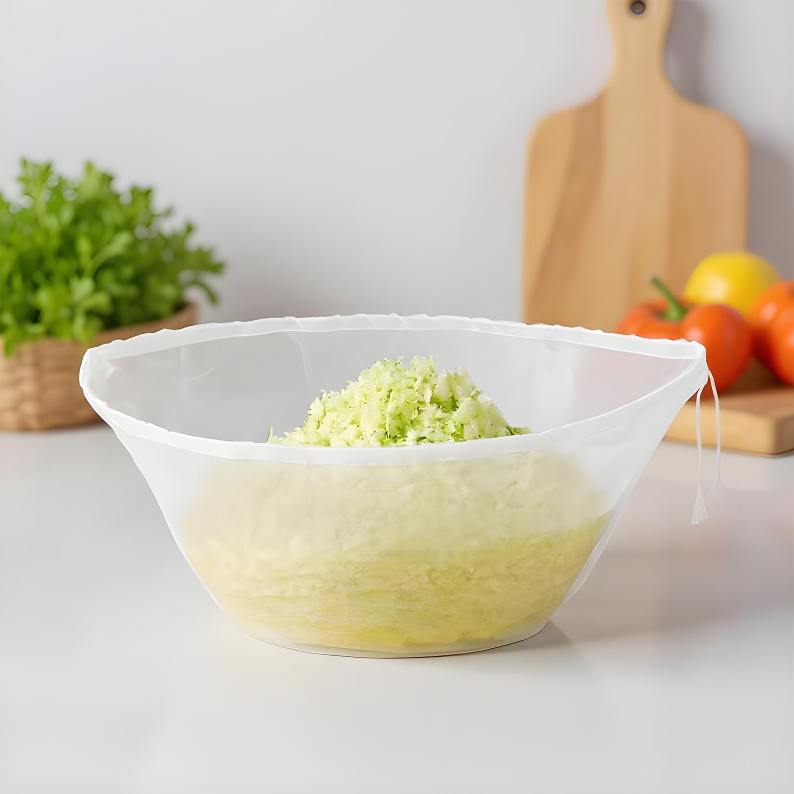De Estameña – Algodón | Filtro De Tela Para Alimentos | Saquito Colador Reutilizable Cocina Jugos Queso Té Elaboración Equipo Diario — view 3