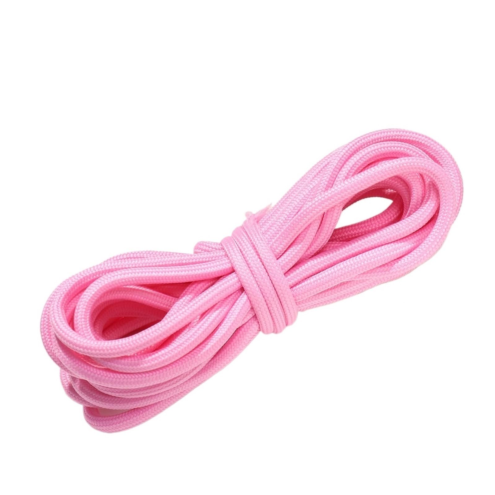 Cotton Macrame Cord 5Meters 4mm Solid Color Core Spun Cotton Braided Rope for DIY Tapestry Phone Bag Pendant Pet Leash Handcraft Dec Accessories(Color 3)