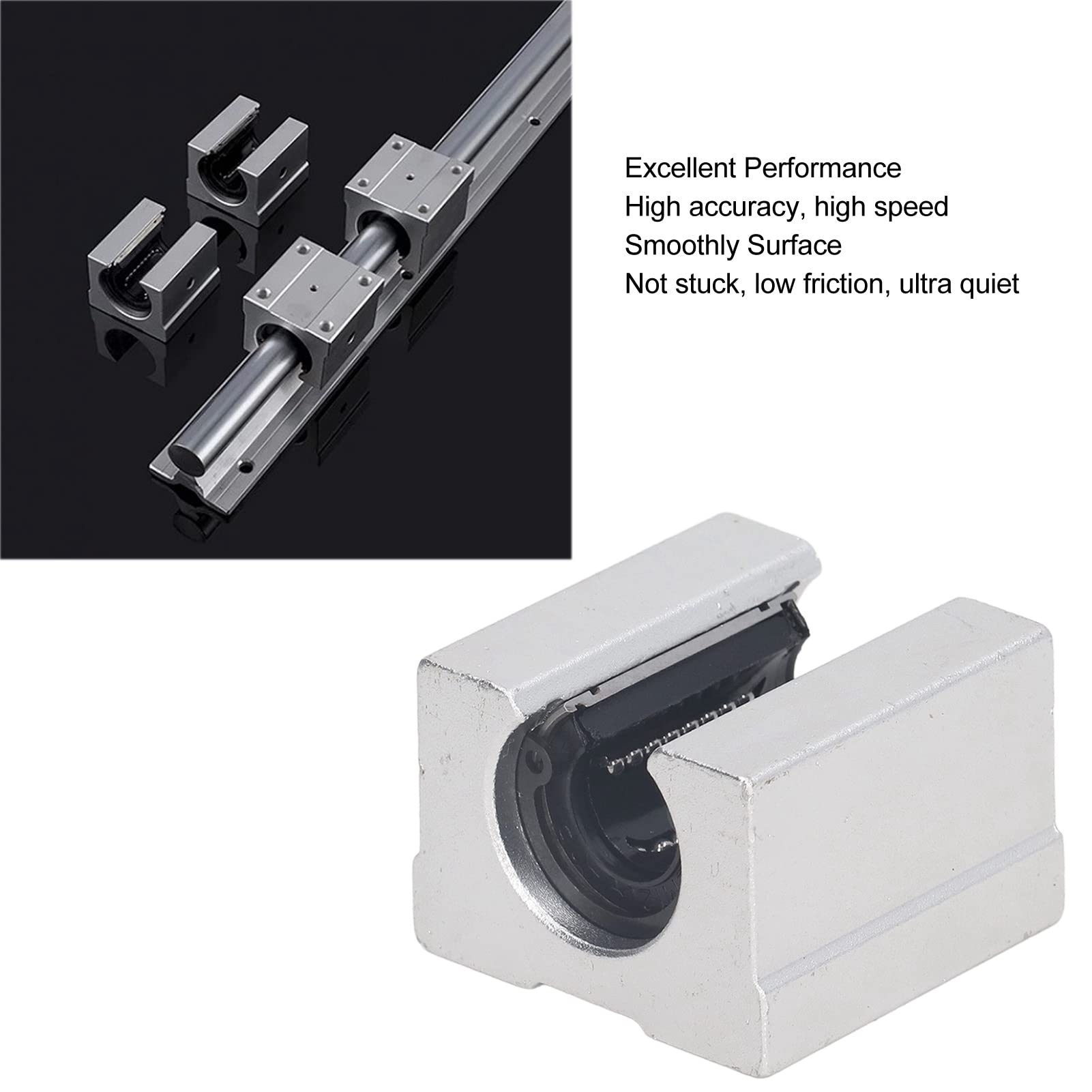 Bloc D'entrepôt Linéaire SBR12UU - Bloc De Mouvement Linéaire