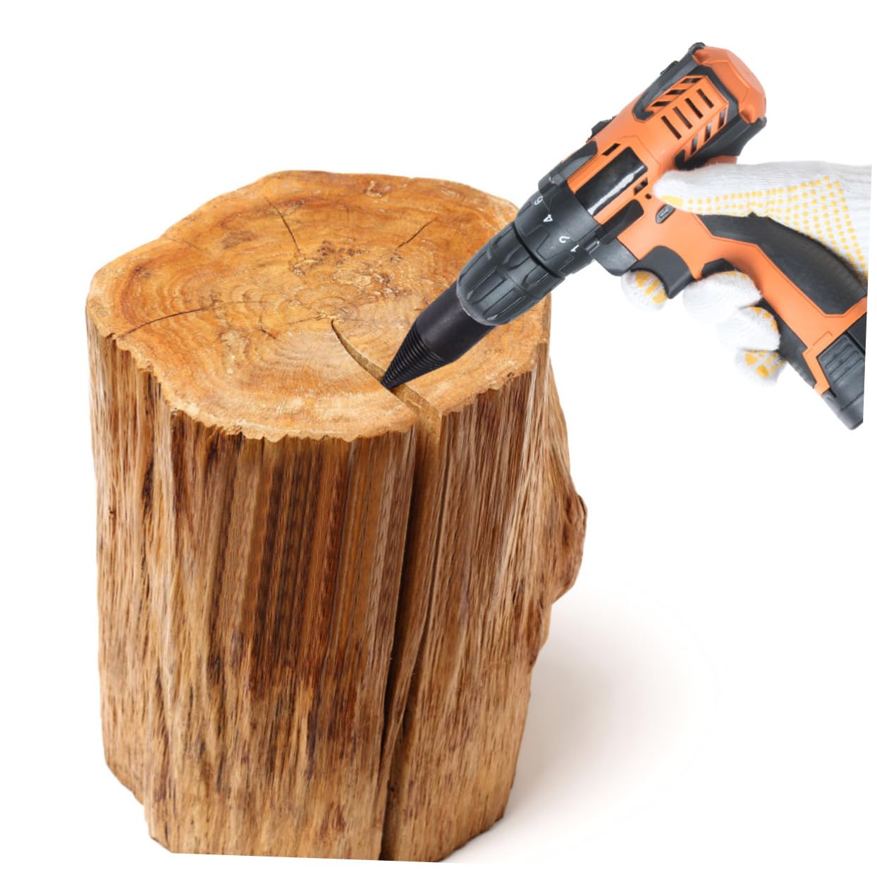 Spaccalegna Da Ardere Punta Per Trapano Utensile Per Lavorazione Del Legno Conica Da Spacco