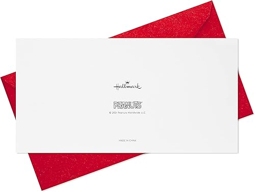 Miniatura 9 de Hallmark Surtido de tarjeteros de regalo de Navidad de Peanuts, Charlie Brown y Snoopy (36 tarjetas con sobres)