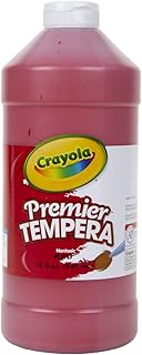 Premier Tempera Paint Red, 32-oz. Size, 1 Unit, Quart