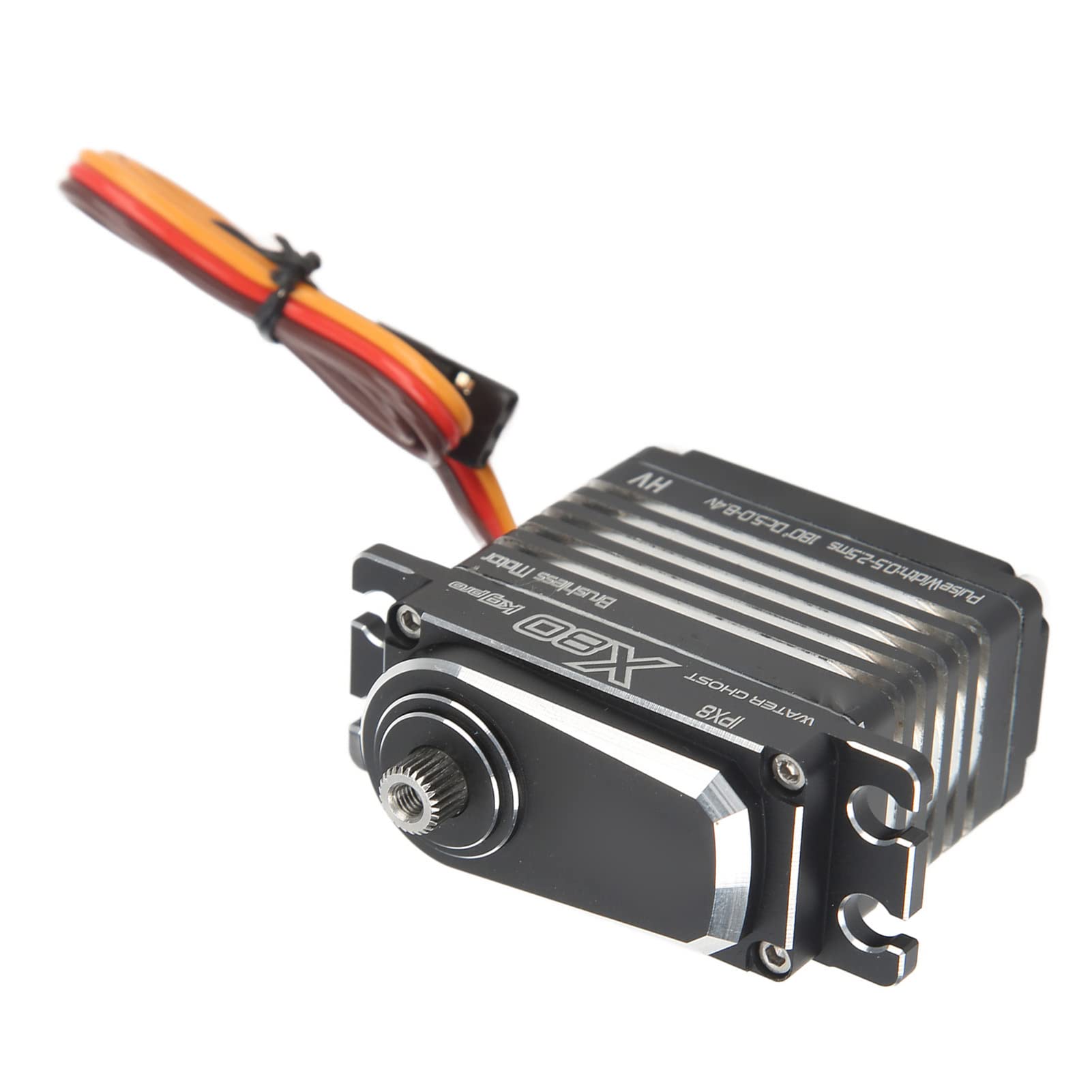 Servo Motore Brushless Resistente All'acqua, Alto Torque 80Kg Servo Digitale per Auto Barca RC 1/8 1/10