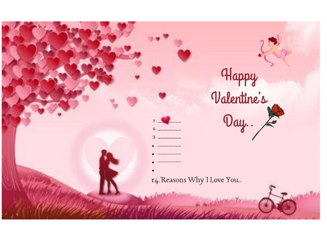 14 Reasons Why I Love You: Happy Valentine's Day