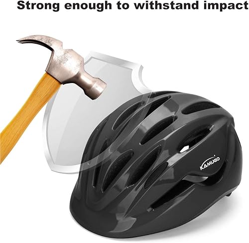 Miniatura 5 de KAMUGO Casco de bicicleta para niños pequeños de 2 a 8 años de edad, casco ajustable para niños, adecuado para monopatín, bicicleta, scooter,