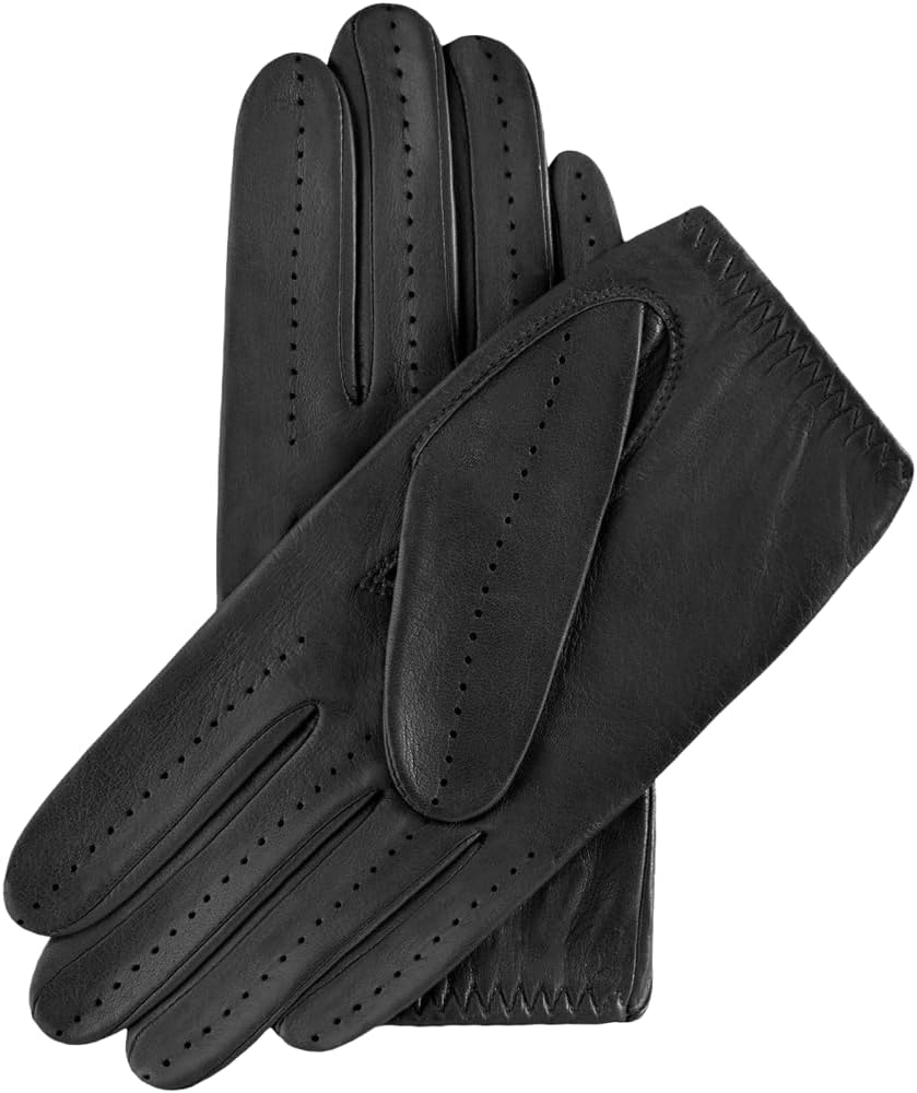 Amazon.com: Fratelli Orsini Driving Gloves Alessa Black