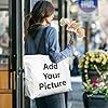 Jolamirel Art Lover Zippered Tote Bag Waterproof Large Work Tote Bags, Artwork Women's Purse Handbags Travel Totes, Z - Custom, One Size #2