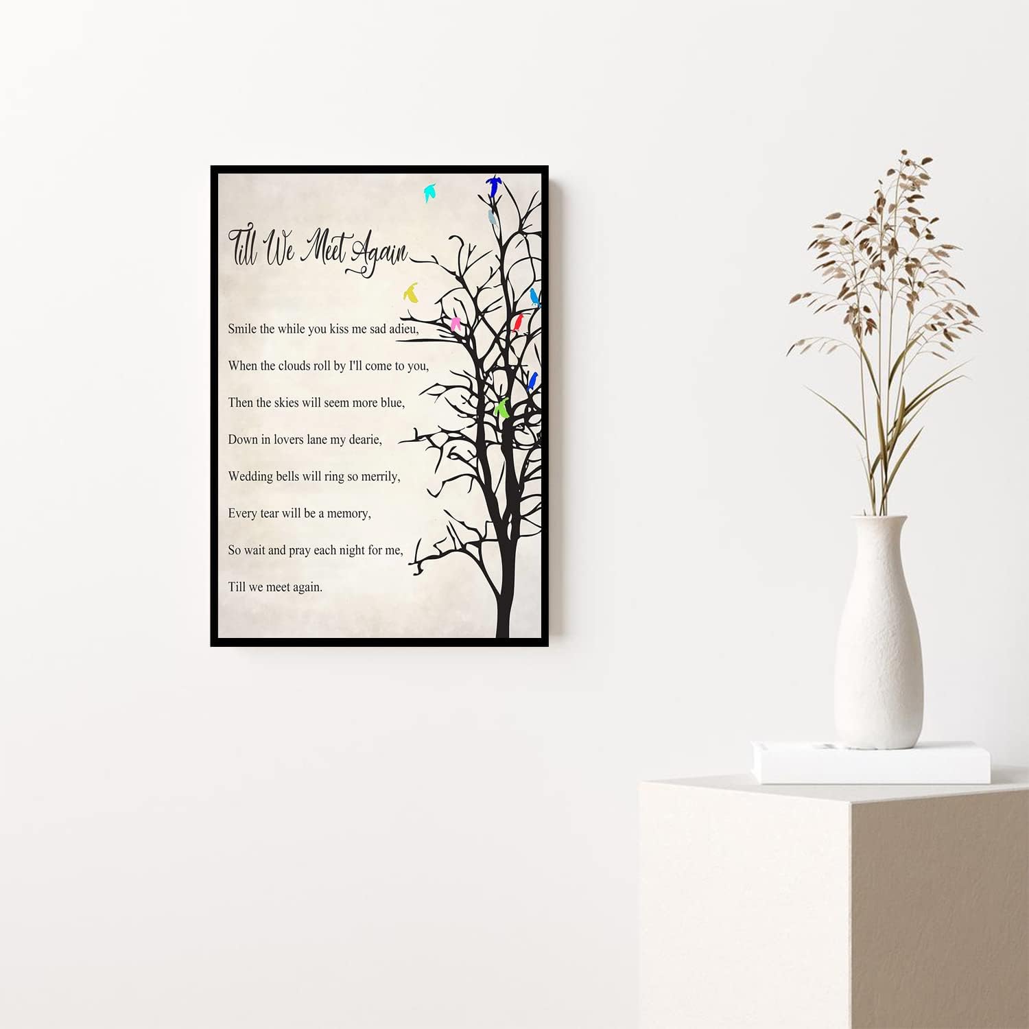 RCVTVPV The Man In The Arena Wall Art Theodore Roosevelt Quote Framed Poster Inspirational Quote Canvas Wall Art For Home Office Framed Ready to Hang 12"x16"