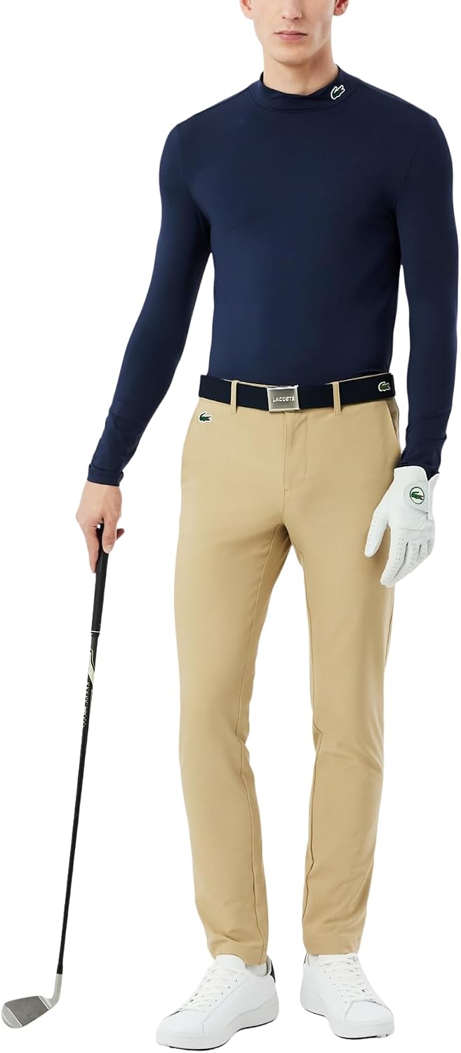 Lacoste Men's Tight Fit Ultra Dry Golf T-Shirt