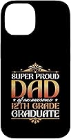 Vista 4 de Super Proud Dad Of An Awesome 12th Grade Graduate Parents Case for iPhone 16