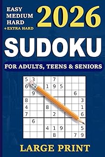 Comprar Logic Trek - Sudoku Book for Adults Large Print: Easy, Medium, and Hard Sudoku Puzzle Book for Adults, Teens, and Seniors of All Skill Levels with Full Solutions (The Puzzle Chronicles)