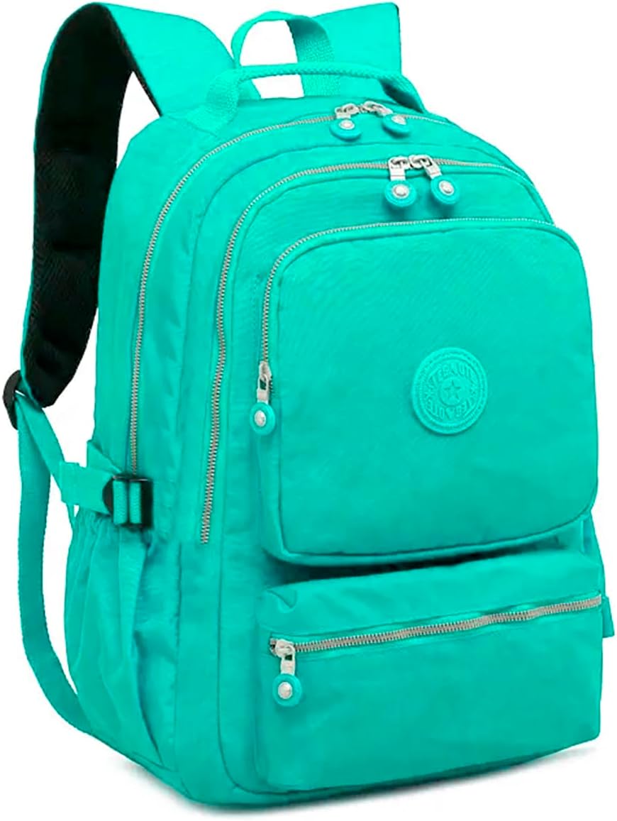 Mochila Leve Fashion Feminina Escola Viagem Trabalho Espaçosa Unissex Resistente Versátil Mochilas Para Notebook Durável Confortável Moderna Funcional Estilo Menina Passeio Dia…