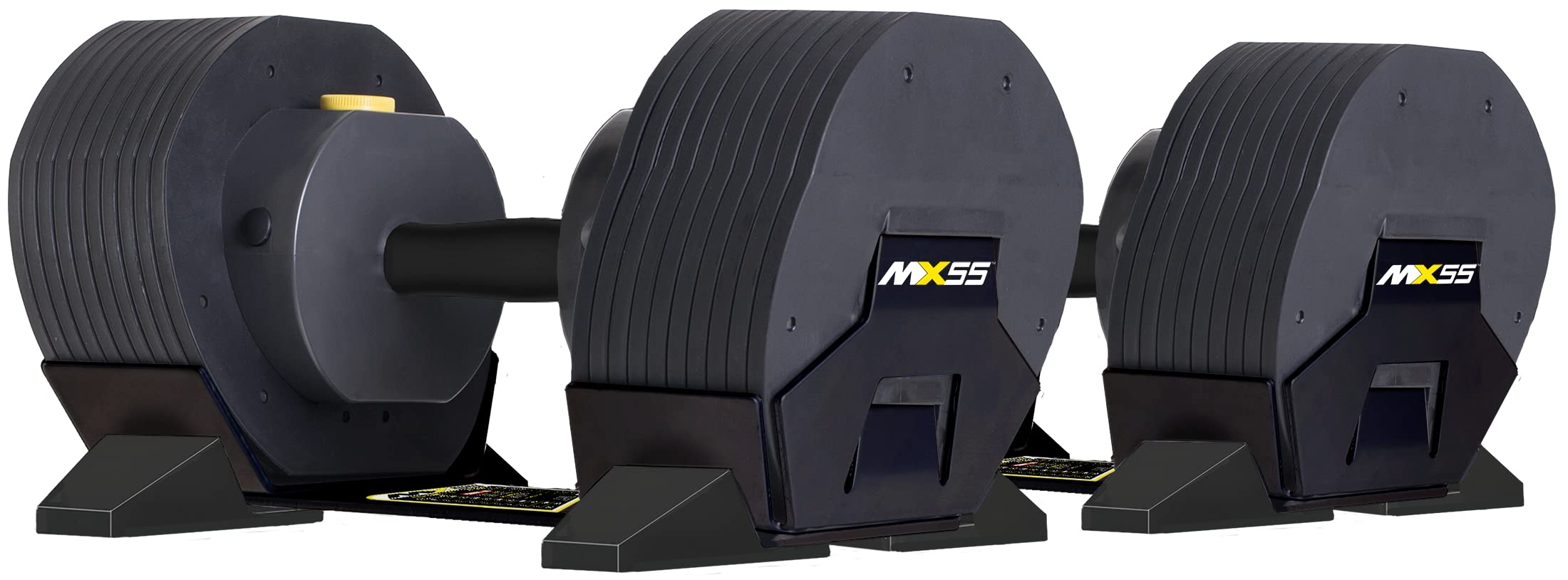 Amazon | MX55 ダンベル 可変式ダンベル 『抗菌ウィルス対応』10段階で 