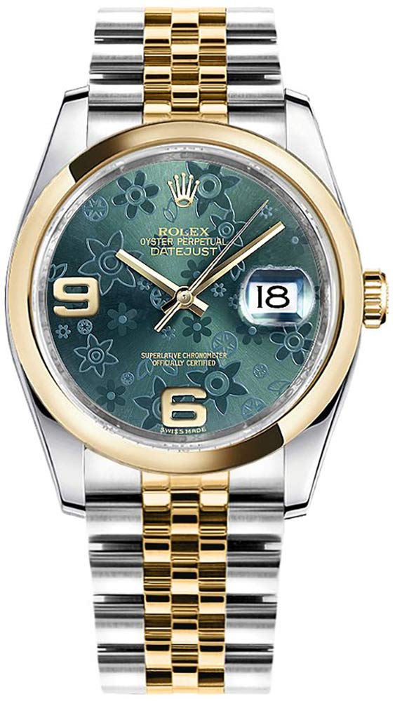 rolex datejust flower dial