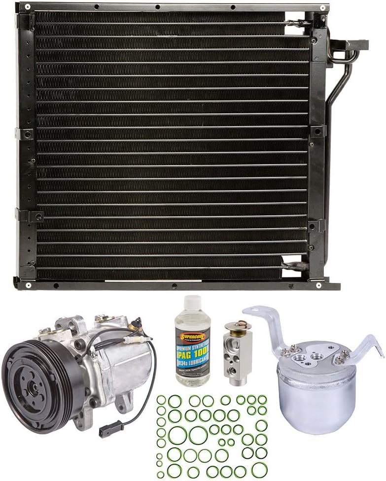 For BMW 318i 318is & 318ti E36 A/C Kit w/AC Compressor Condenser & Drier - BuyAutoParts 60-89094CK New
