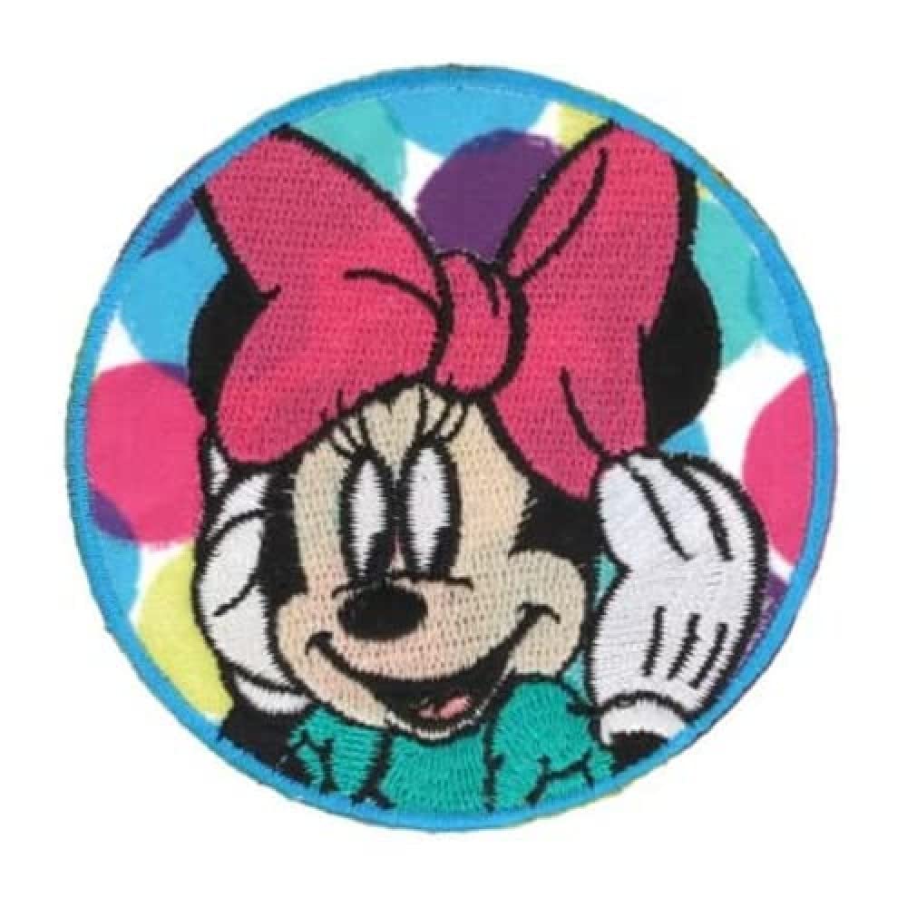 HKM Minnie Maus Rund Patch Bügelbild